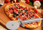 Custom SS304 Narzędzia kuchenne ze stali nierdzewnej Cutter Pizza z drewnianym uchwytem PP