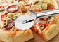 Naczynia z tworzyw sztucznych Pizza Cutter Koło Stal Pizza Nóż Narzędzie 154g