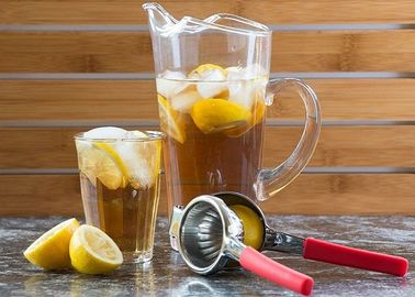 Kitchen Gadget Stainless Steel Lemon Citrus Squeezer With Soft PVC Handle