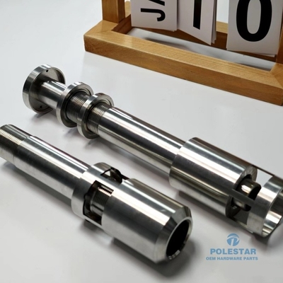Precyzyjne metalowe wały ze stali nierdzewnej Części obrobione CNC do rowerów i wózków inwalidzkich