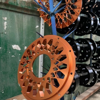 Precyzyjne koło aluminiowe z przekładnią CNC Koło rowerowe do modyfikacji