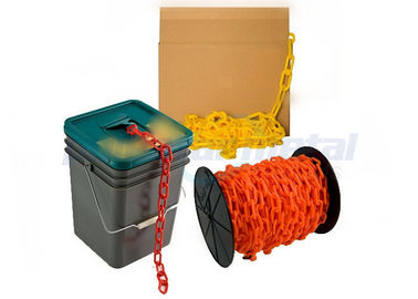 Niestandardowe Traffic Korzystanie Kolorowe plastikowe PE Coated Chain Link Do lotniska / dworca